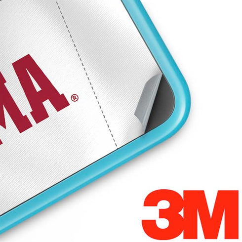 University of Alabama White Jersey Nintendo 2DS XL (2017) Skin